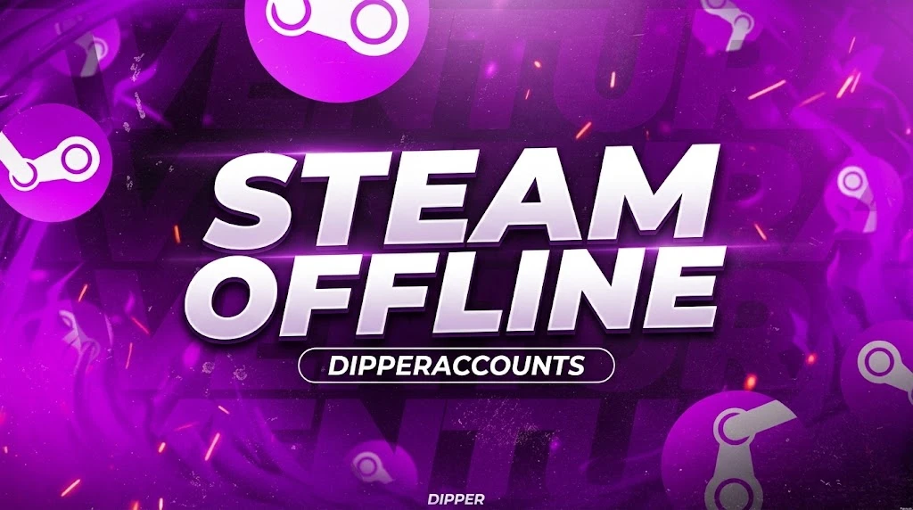 Steam Offline, DipperAccounts